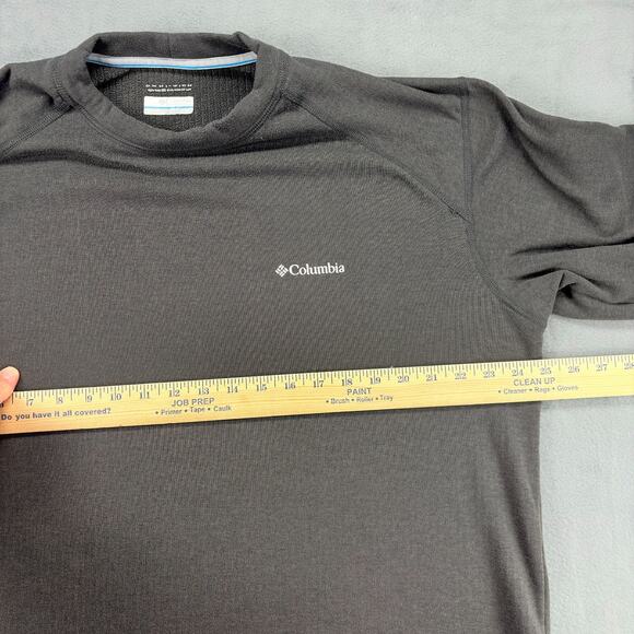 Columbia Omni-Wick Base Layer Thermal Shirt Men's XL Brown Long Sleeve Wicking - Picture 6 of 8